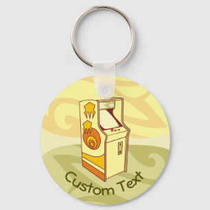 Tall Arcade Game Console Sleutelhanger