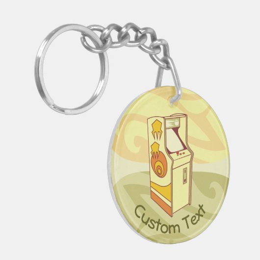 Tall Arcade Game Console Sleutelhanger (Voorkant Links)