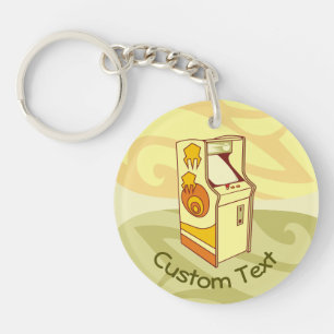 Tall Arcade Game Console Sleutelhanger