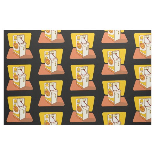 Tall arcade game console stof (Fat Quarter)