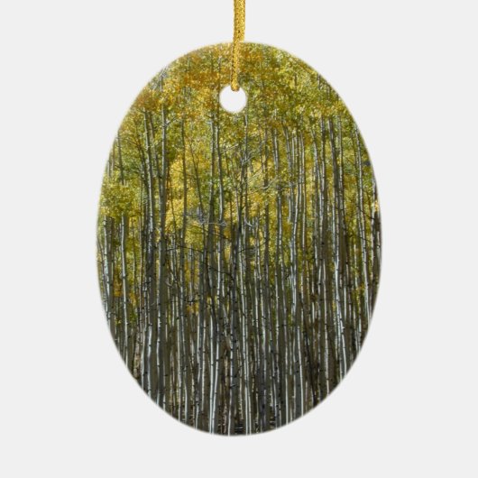 Tall Aspens Keramisch Ornament (Voorkant)