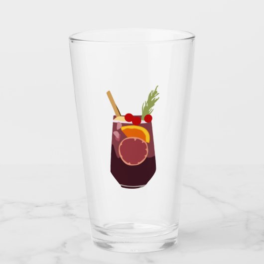 Tall Brevage Glas (Voorkant)