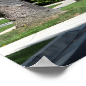 Tall California Palm Trees Foto Poster (Hoek)