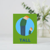 TALL Carte de mémoire pour le mot syllabe T 1 init (Debout devant)