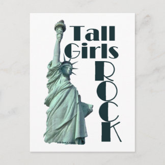 Tall Girls ROCK Briefkaart