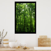 Tall Green Trees Poster #6183 (Keuken)