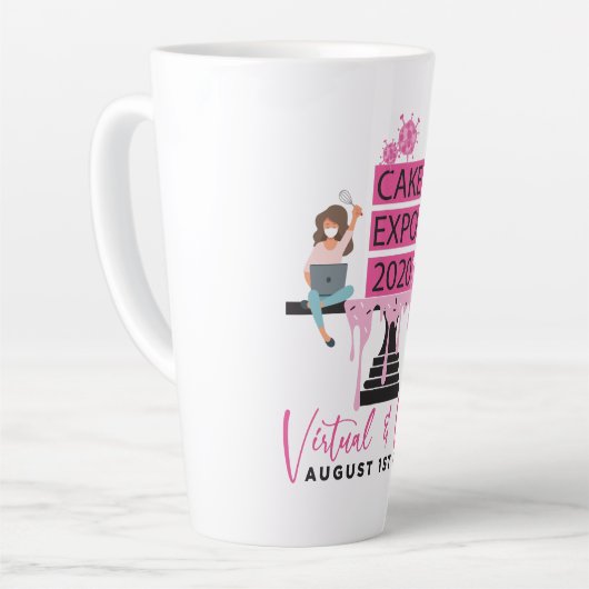 Tall Latte Coffee Mug (Angle gauche)