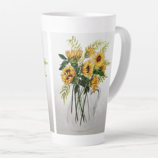 Tall latte mok (Rechterhoek)