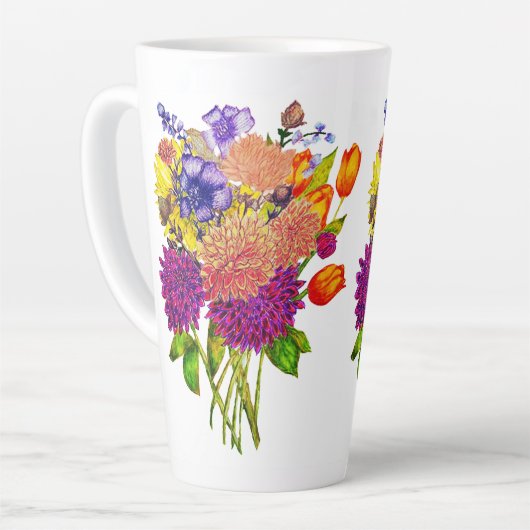 Tall latte mug (Angle gauche)