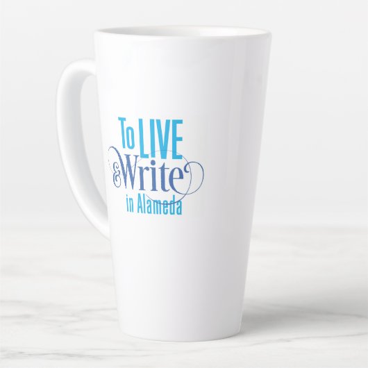 Tall latte mug (Angle gauche)