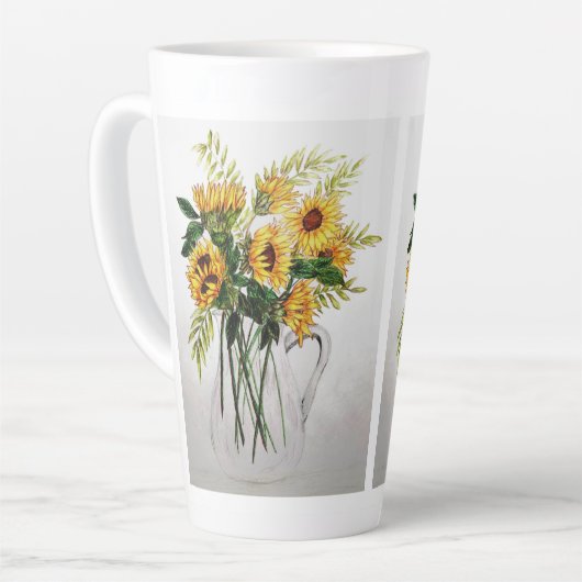 Tall latte mug (Angle gauche)