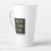 Tall Latte Mug personnalisé avec logo No Minimum 1 (Angle gauche)