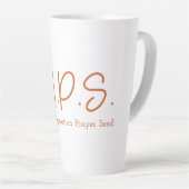 Tall Latte Mug S.I.P.S. - Orange (Angle droit)