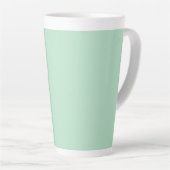 Tall Latte Mug verte à la menthe (Angle droit)
