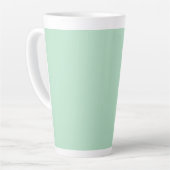 Tall Latte Mug verte à la menthe (Angle gauche)