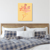 Tall Oak Leaf sur toile (Insitu(Chambre))