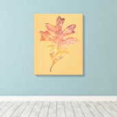 Tall Oak Leaf sur toile (Insitu (Plancher de Bois))