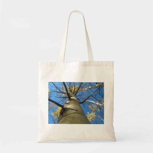 Tall Quaking Aspen Tree Tote Bag (Voorkant)