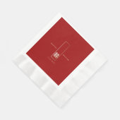 Tall Rectangle Double Happiness Chinese Wedding Servet (Hoek)