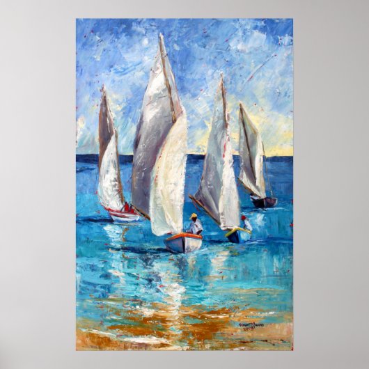 Tall Sails Poster (Voorkant)