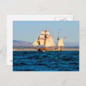 Tall Ship Briefkaart (Voorkant / Achterkant)