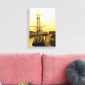 Tall Ship Canvas Afdruk (Insitu (Woonkamer))