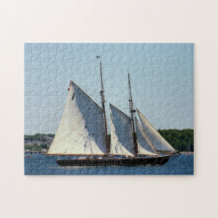Tall Ship Clipper Bluenose II Foto Legpuzzel