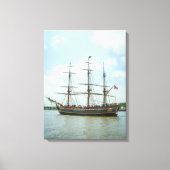 Tall Ship HMS Bounty Canvas Afdruk (Voorkant)