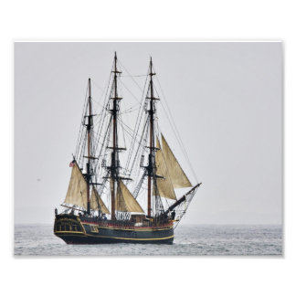 Tall Ship HMS Bounty Foto Afdruk