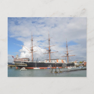 Tall Ship HMS Warrior Briefkaart