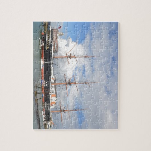 Tall Ship HMS Warrior Legpuzzel (Verticaal)