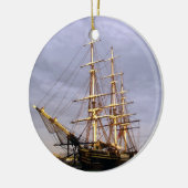 Tall Ship Keramisch Ornament (Links)