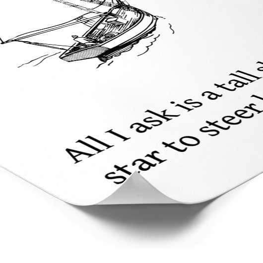 Tall Ship Poster (Coin)