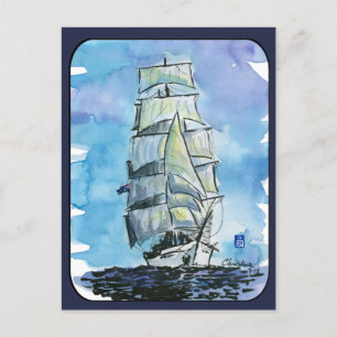 Tall Ship Series #4 Briefkaart