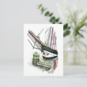 Tall Ship Series #5 Briefkaart (Staand voorkant)