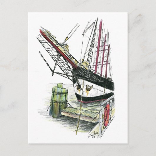 Tall Ship Series #5 Briefkaart (Voorkant)