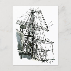 Tall Ship Series #6 Briefkaart
