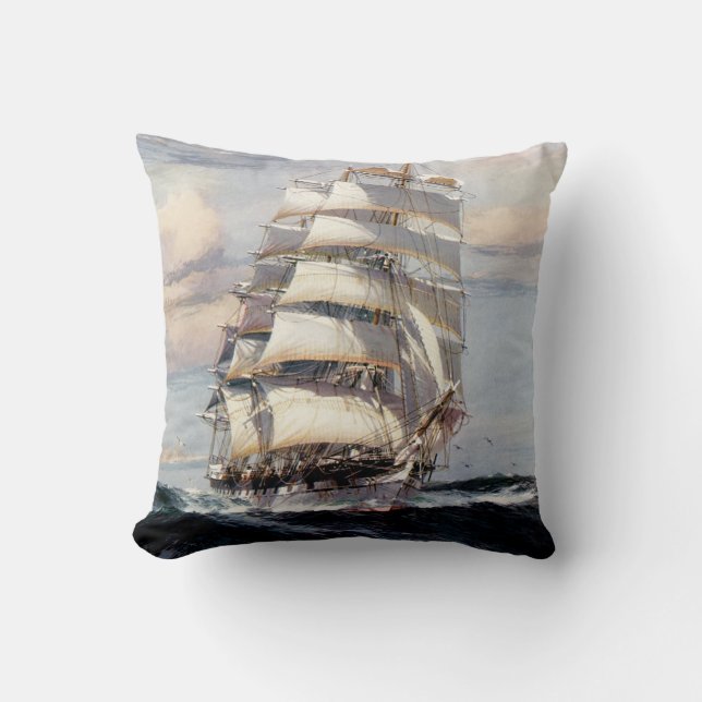 Tall Ship Thessalius Kussen (Voorkant)