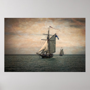 Tall Ships Festival, digitaal aangepast Poster