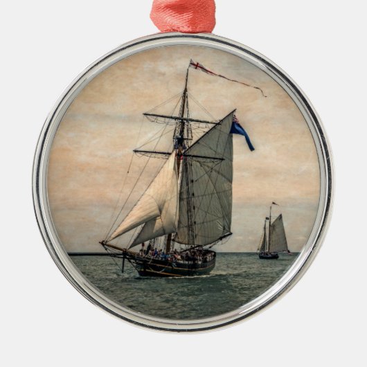 Tall Ships Festival Metalen Ornament (Voorkant)