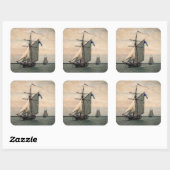 Tall Ships Festival Vierkante Sticker (Vel)