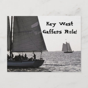 Tall Ships Sail Key West Fl Post Kaart