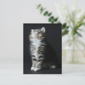 Tall Tabby Briefkaart (Staand voorkant)