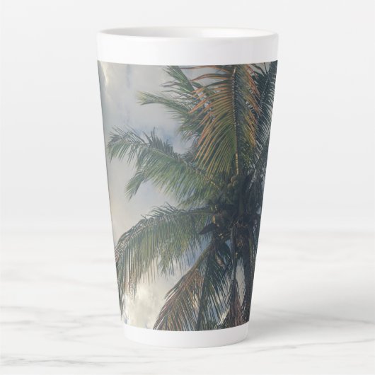 Tall Vacation Palm Mug (Devant)