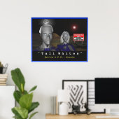 Tall white aliens poster (Thuiskantoor)