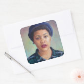 Talla 2014 vierkante sticker (Envelop)