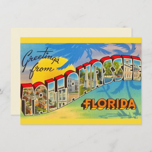 Tallahassee begroet ontroerende aankondiging (Voorkant / Achterkant)