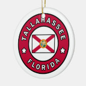 Tallahassee Florida Keramisch Ornament (Links)