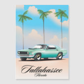 Tallahassee Florida Reisposter. (Voorkant)