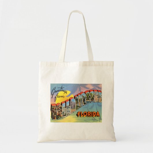 Tallahassee Florida Sunshine State Canvas tas (Voorkant)
